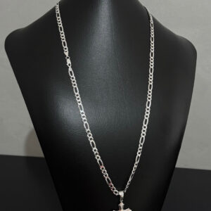 CORRENTE 3X1 5.5MM + PINGENTE CRUCIFIXO M