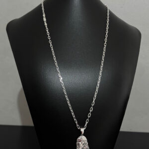 CORRENTE CARTIER 4MM + PINGENTE M