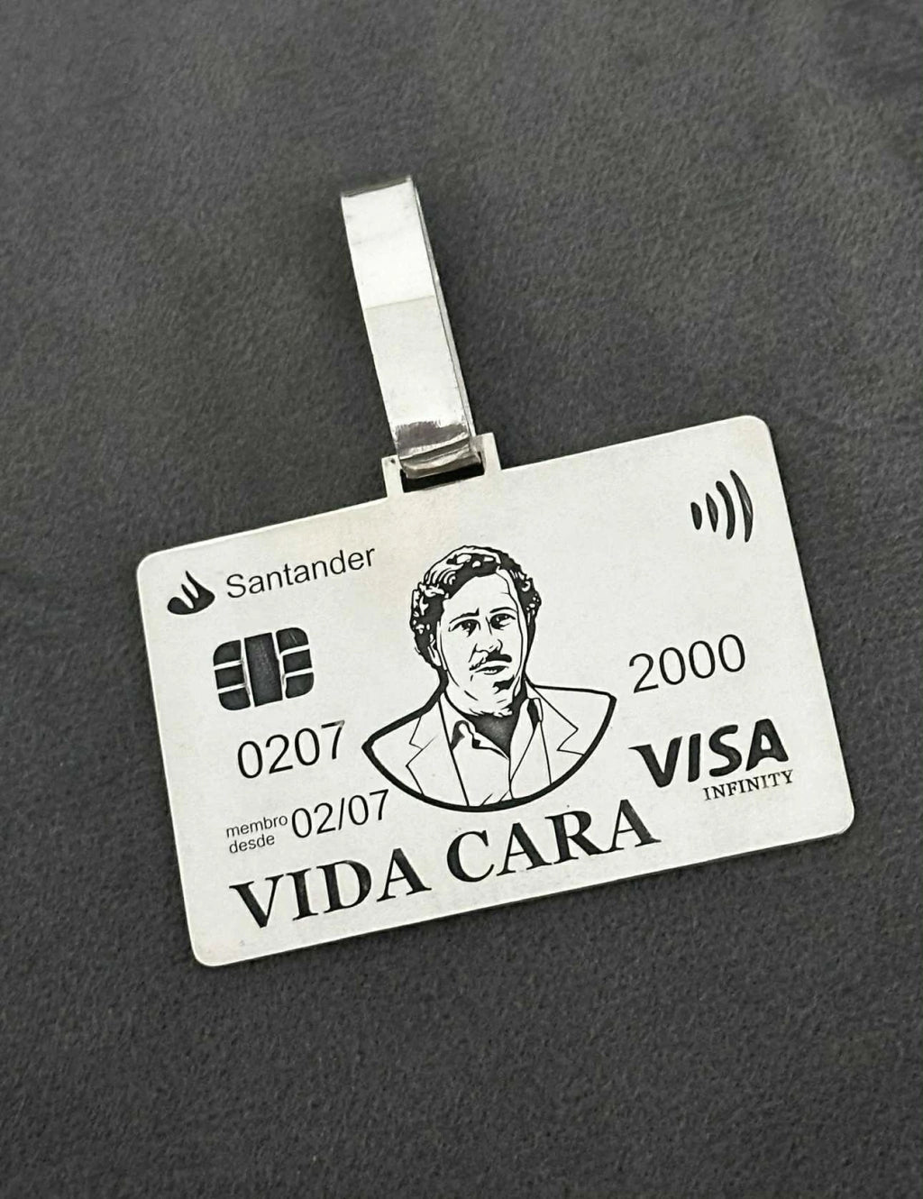 Pingente Vida Cara
